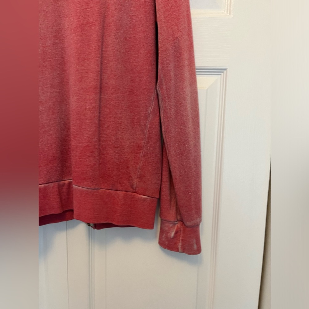 EUC Nashville acid washed lightweight zipper up sweatshirt, size XL - Picture 9 of 10